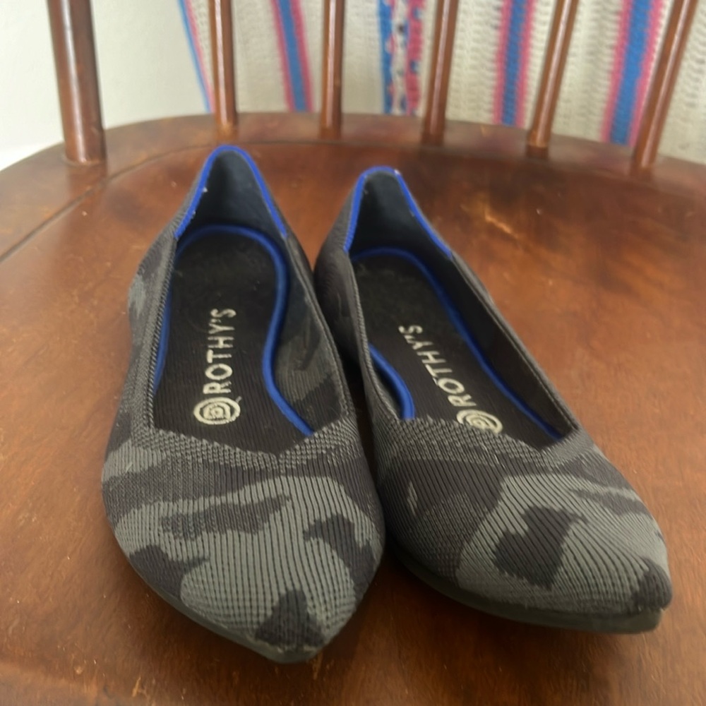 Rothy’s The Point in Camo - DISCONTINUED COLOR
